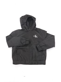 Giacchetto Calvin Klein IB0IB02091 da bambino nero.