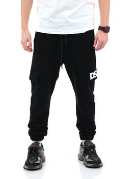 Pantalone Dropseason2 SS26275 da uomo nero.