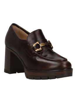 Scarpa con il tacco Nero Giardini I617181D da donna testa di moro.
