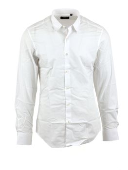 Camicia Antony Morato MMSL00628 00078 da uomo bianca.