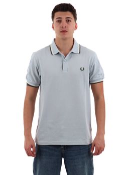 Polo Fred Perry M3600P da uomo azzurrina.