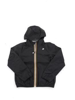 Giubbino K-Way K21371W USY JACK JR da bambino nero.