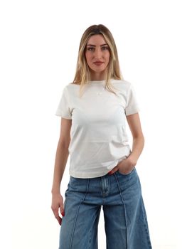 T-shirt Pinko 100355 A3HM da donna bianca.