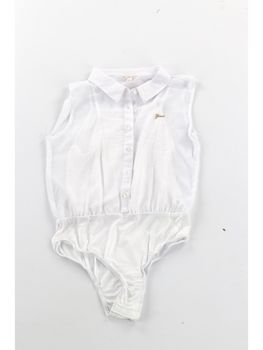Body Guess J5RH00 WA2T0 CHIFFON da bambina bianco.