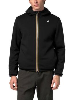Giubbino K-Way K4132IW da uomo nero+grigio.