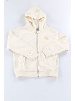Felpa Calvin Klein LVCKTJB48B da bambino tofu.