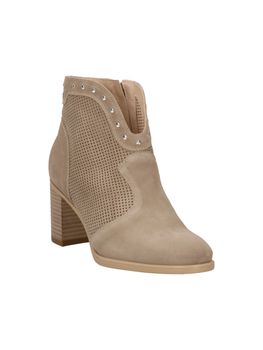 Stivaletto Nero Giardini E512710D VELOUR da donna creta.
