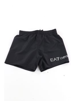 Costume EA7 7B000109 13049 da bambino nero e silver.