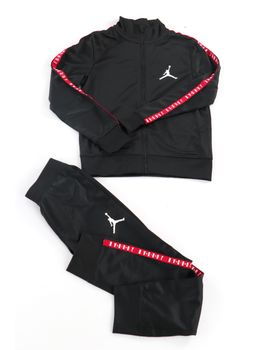 Tuta Jordan 95A449 da bambino nera.