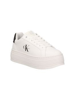 Sneakers Calvin Klein Jeans YW0YW01878 da donna bianca+nera.
