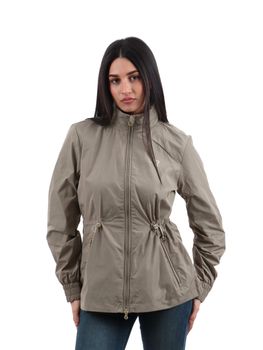 Giubbino EA7 7W000471 AF12454 da donna wood.