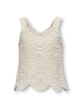 Canotta Only Kids 15346945 da bambina egret.