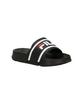 Ciabatta Fila Morro Bay Slipper Jr da bambino nera.
