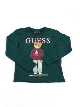 T-shirt Guess L6YI20 K3752 da bambino jade.