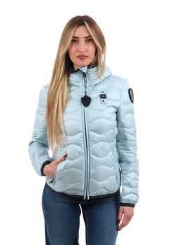 Piumino Blauer BLDC03169 007455 da donna light blu.