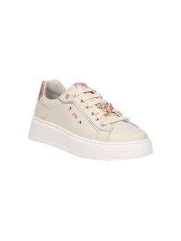 Sneakers Nero Giardini E513060D VELVET da donna osso.