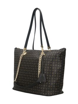 Borsa Pollini TE8410PP02Q11 da donna nera e nero.