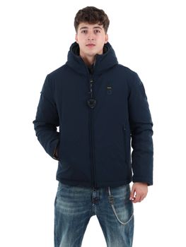Giubbino Blauer BLUC06063 005480 da uomo blu.