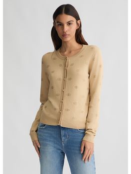 Cardigan Liu Jo WA5053MS49I da donna noisette.