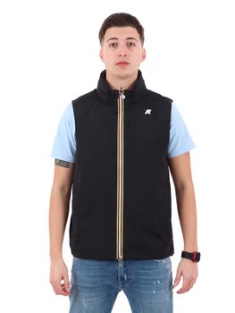 Smanicato K-Way K3123TW da uomo nero.