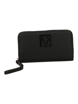Portafoglio Armani Exchange XW000361 AF11902 da donna nero.