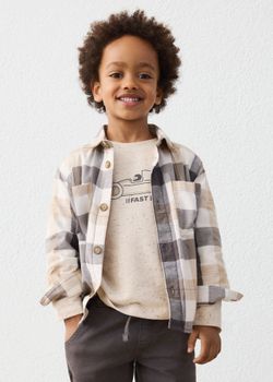 Camicia Mayoral 4142 da bambino lavagna.