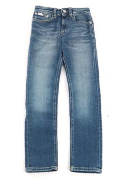 Jeans Calvin Klein IB0IB02303 da bambino denim.