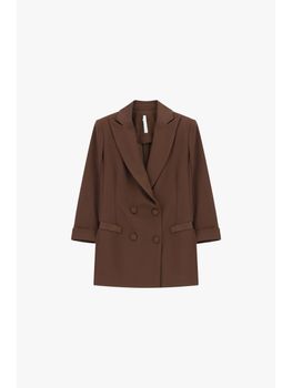 Giacca Imperial JU25LAW da donna cacao.