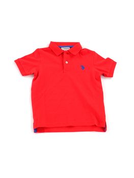 Polo U.S Polo ASSN 597001 0000147 da bambino rossa.