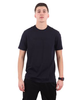 T-shirt Amani Exchange XM002467 AF10356 da uomo navy.