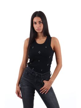 Canotta Liu Jo WF6408J4822 da donna nera.