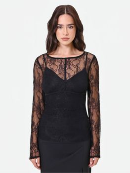 Blusa Rinascimento CFC0130661003 da donna nera.