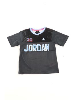 T-shirt Nike Jordan 95D943 da bambino nero.