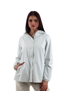 Giacchetto K-Way K31382W da donna bianca.