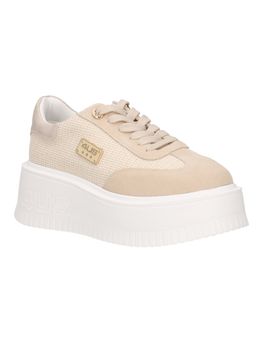Sneaker 4US Paciotti 4BV192 da donna beige.