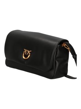 Borsa Pinko 106178 A0QO da donna nera+oro.