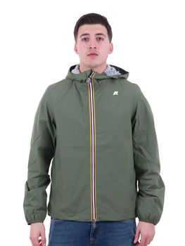 Giubbino K-Way K3123UW da uomo verde.