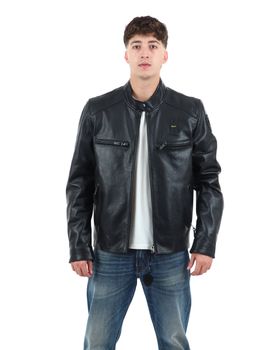 Giubbino Blauer BLUL01488 007733 da uomo nero.