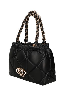 Borsa Love Moschino JC4113PP1OLC0 da donna nera e oro.
