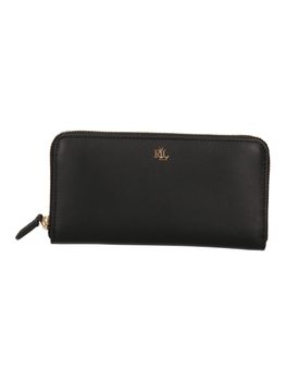 Portafoglio Polo Ralph Lauren 432876730003 da donna nero.