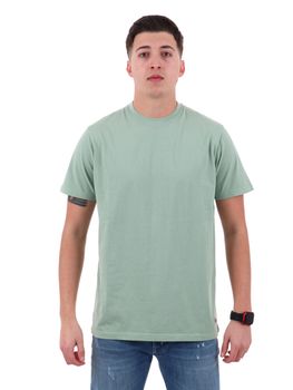 T-shirt Roy Roger's RRU90049C7480111 da uomo sage.
