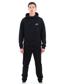 Tuta EA7 7M000131 12501 da uomo nera.