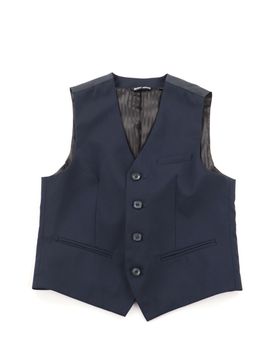 Gilet Antony Morato MKVE00029 00140 da bambino ink blu.