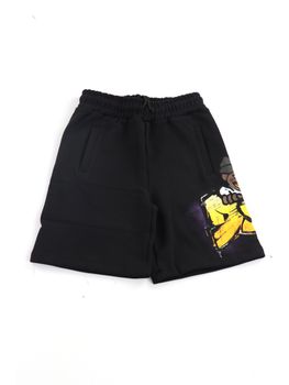Pantaloncino Disclaimer 26EDK58838 da bambino nero.