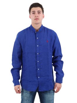 Camicia U.S Polo ASSN 104013 0000191 da uomo blu.