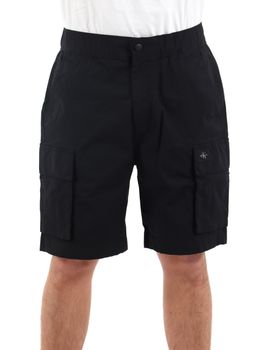Bermuda Calvin Klein J30J327376 da uomo nero.