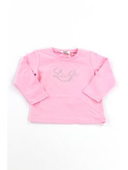 T-shirt Liu Jo KF6033JS003 da bambina petalo.