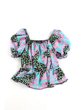 Blusa J'Aime 3625G da bambina multicolor.