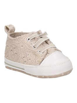 Scarpa da culla Chicco 067005 da neonata ecrù.