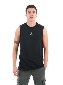 Canotta Jordan FN5856 da uomo nera.
